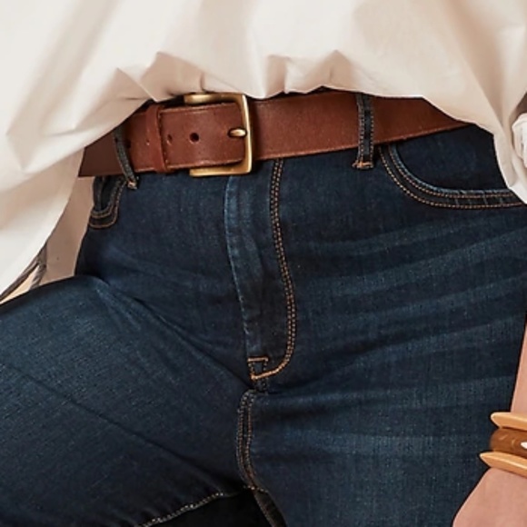 NWT Banana Republic  HIGH-RISE DARK WASH SKINNY JEAN - Picture 7 of 9